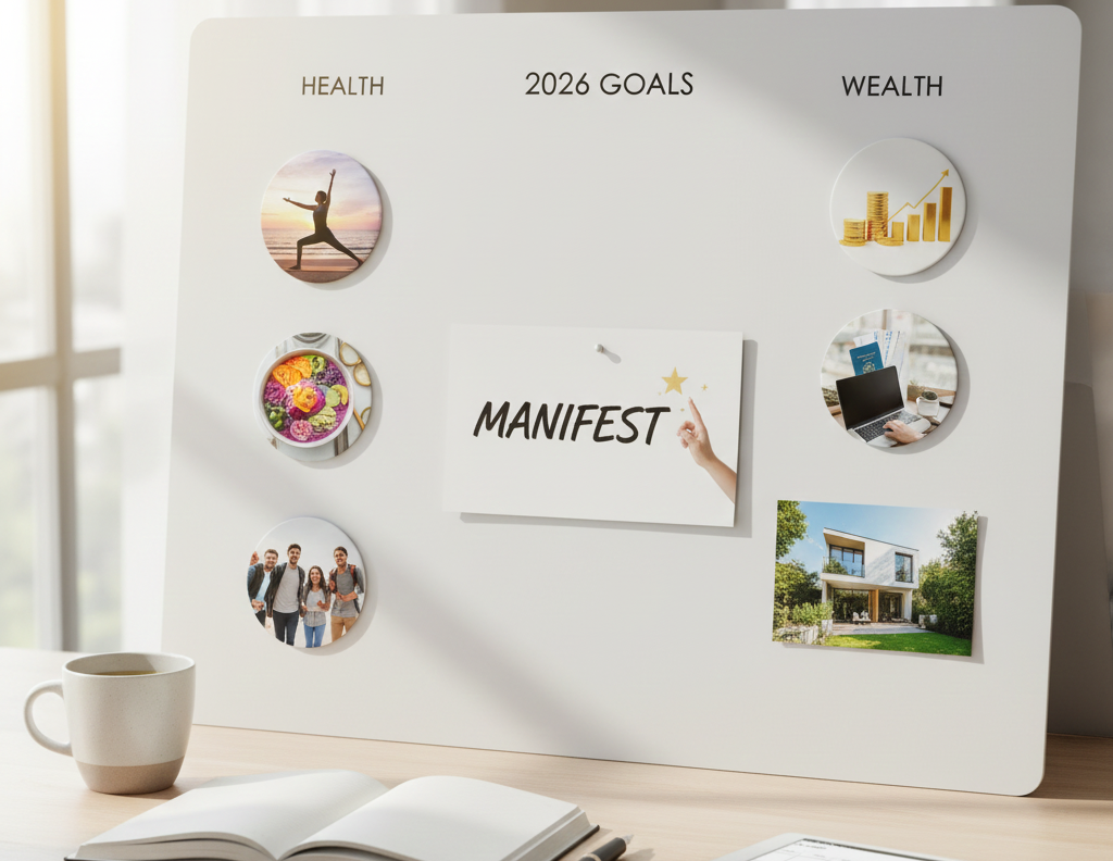 The 2026 Vision Board: Your Blueprint for Manifesting Health and Wealth