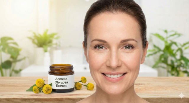Botox-Free Forehead? The Acmella Oleracea Truth for Women Over 40